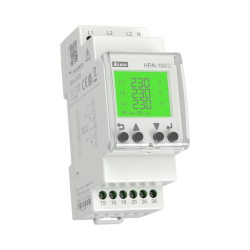 Monitorovacie nap�ov� rel� HRN-100/2 s LCD displejom, schv�len� pre FVE